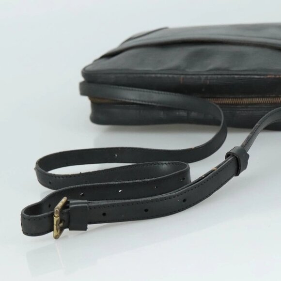 LOUIS VUITTON Epi Trocadero 27 Shoulder Bag Black M52312 LV Auth 107062 - Picture 8 of 16